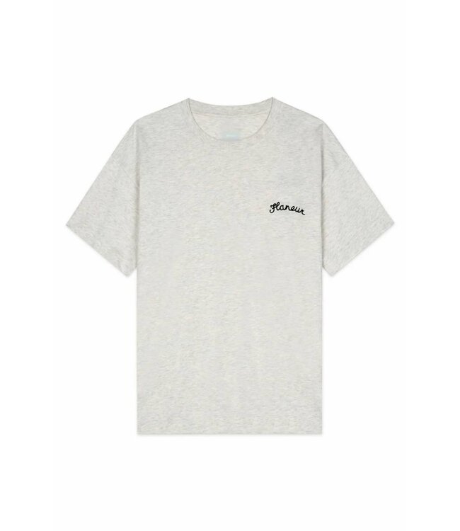 Flaneur Signature T-Shirt Heather Grey
