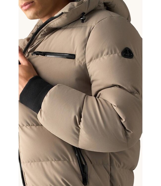 Moose knuckles Soho Bomber Ashen beige