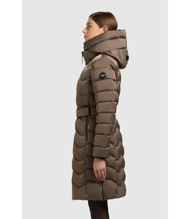 KHUJO Wmn Coat Mira 2 Cane brown