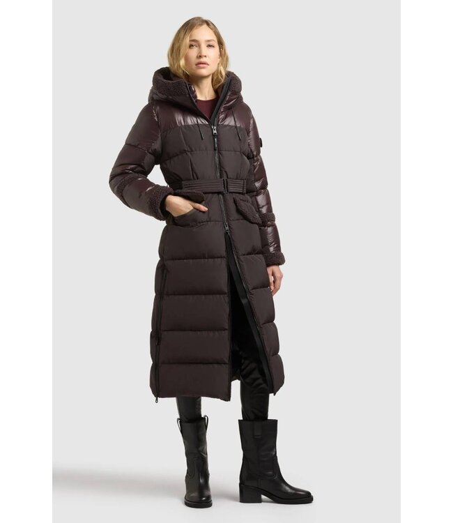 KHUJO Wmn Coat Julita3 Moody blum