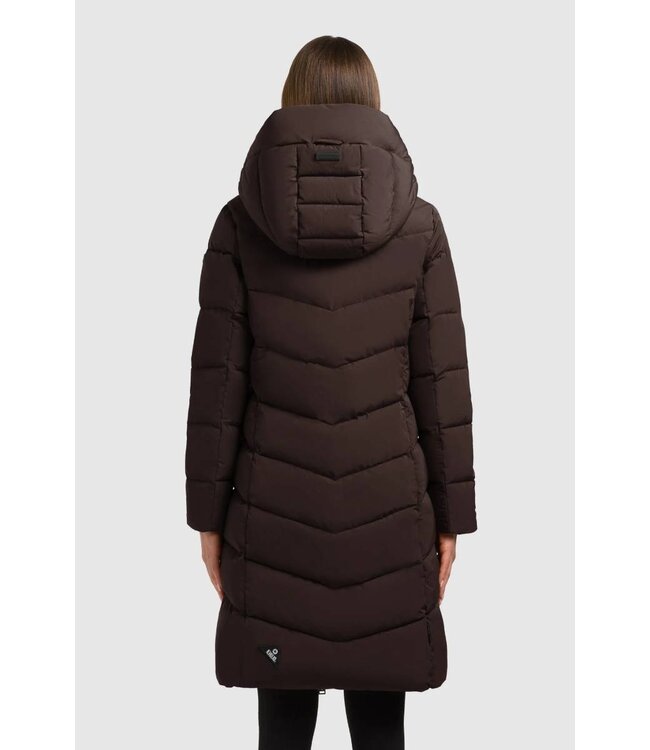 KHUJO Wmn Mikia Winterjas Brown