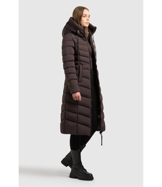 KHUJO Igram Coat Brown
