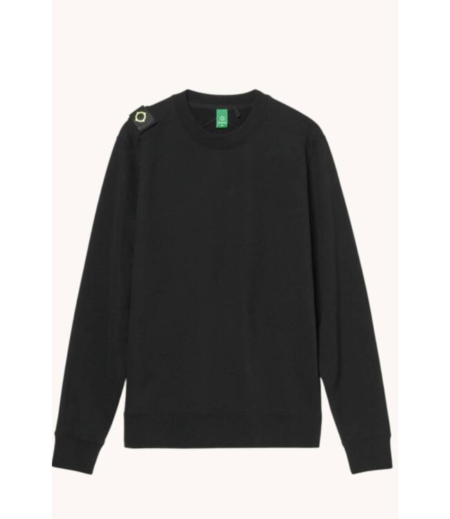 Ma.Strum Oka Crew Sweater Jet Black
