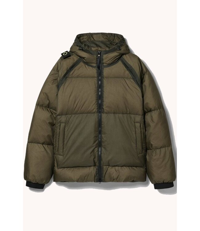 Ma.Strum Cobra Down Jacket Bronze green
