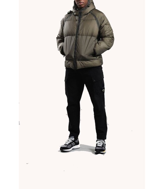 Ma.Strum Cobra Down Jacket Bronze green