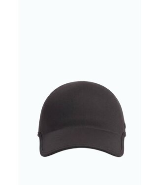 Flaneur Badge Seamless Cap Black