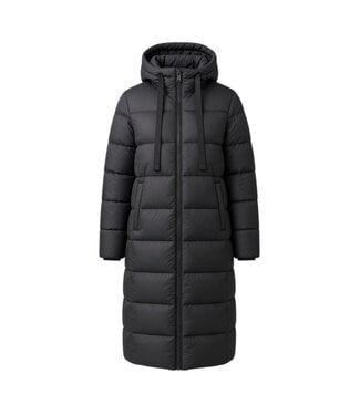 Alessandro Wmn Romy Long Jacket Black