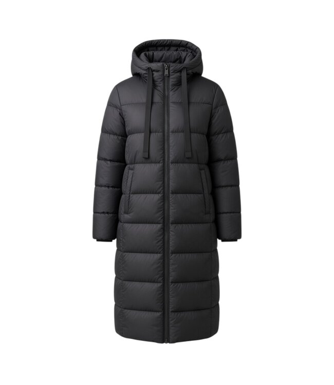 Alessandro Wmn Romy Long Jacket Black