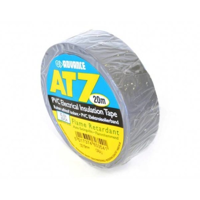 Advance AT7 PVC tape 19mm x 20m Grijs