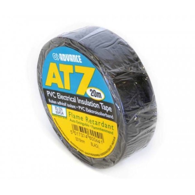 Advance AT7 PVC-Klebeband 19mm x 20m Schwarz