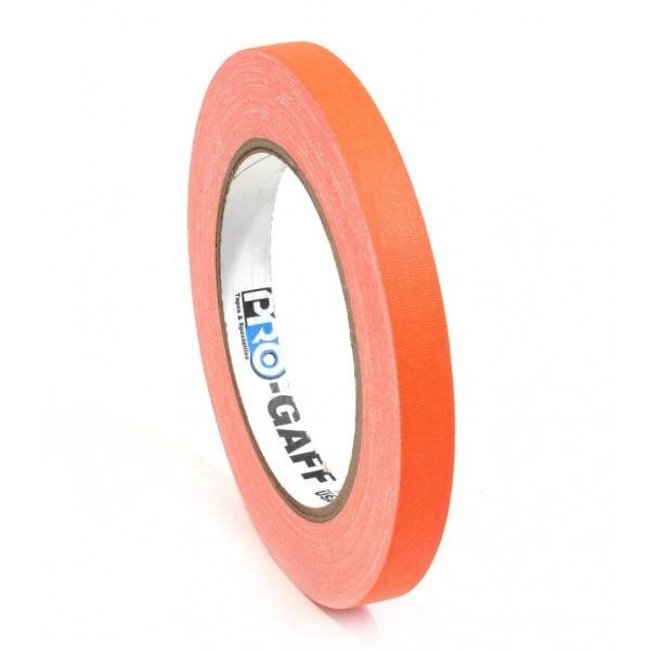 Pro-Gaff Neon Gaffa Tape 12mm x 22,8m orange