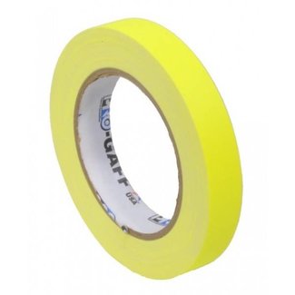Pro Tapes PRO-GAff Neon Gaffa Tape 19mm x 22,8 m jaune