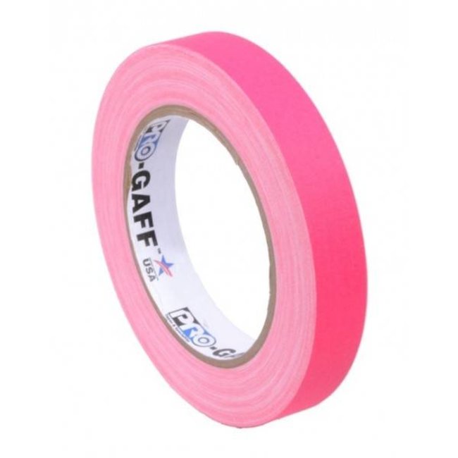 Pro-Gaff Neon Gaffa Tape 19mm x 22,8m Rosa