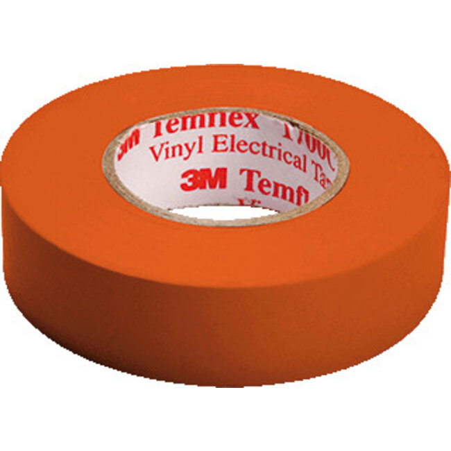 3M Isolatietape 19mm x 20m T1500 Oranje