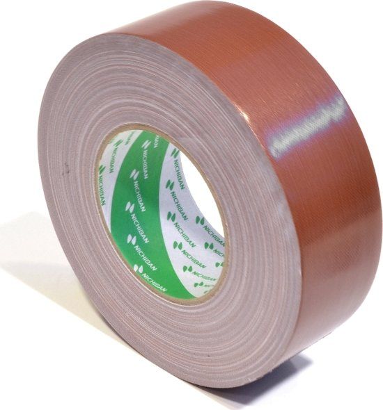 Kortpack Nichiban Gaffa Tape 38mm X 50m - Schwarzes Gewebeklebeband Zum Abreißen