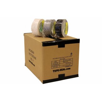 Nichiban Nichiban Gaffa Tape 50mm x 25m, Box in der Mischung