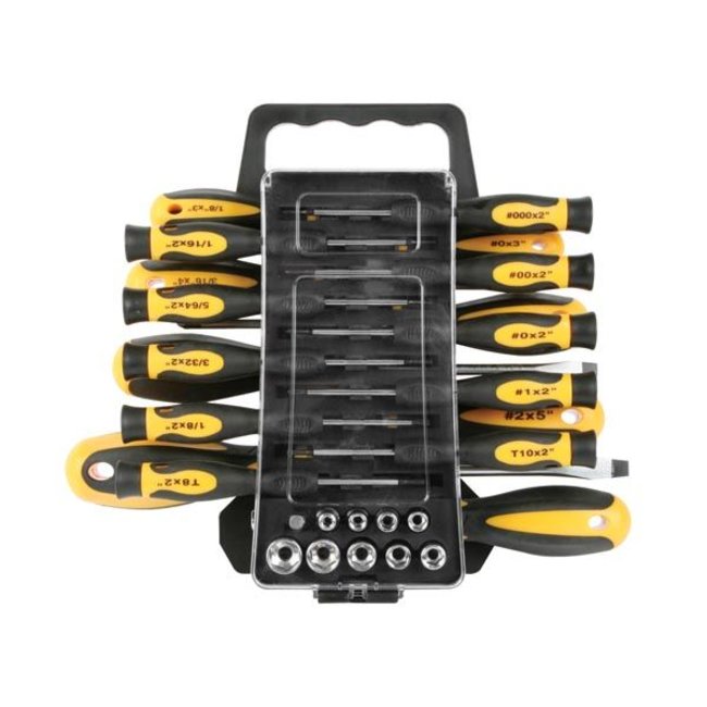 Schraubendreher und Bit & Socket Set 44-teilig
