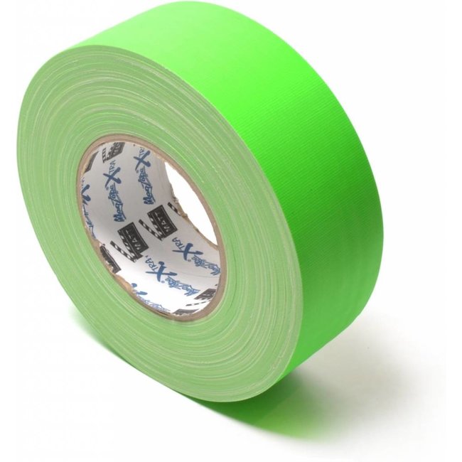 MagTape XTRA Matt Gaffa 50mm x 50m Neon Groen