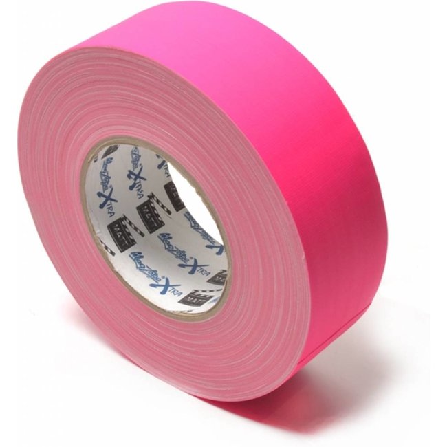 MagTape XTRA Matt Gaffa 50mm x 50m Neon Roze