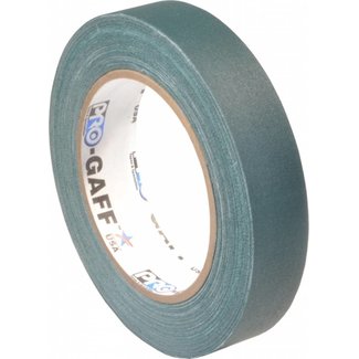 Pro Tapes® Pro Tapes Ruban adhésif Pro Gaff Gaffa 24mm x 22.8m Vert