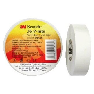 3M Scotch 3M  Premium 35 19mm x 20m Blanc