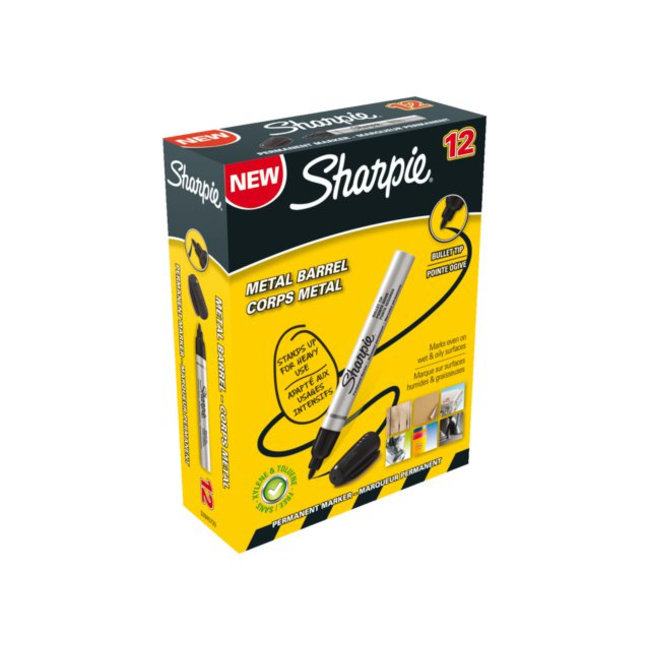 Sharpie Pro Metal Round 1.5-3mm Black