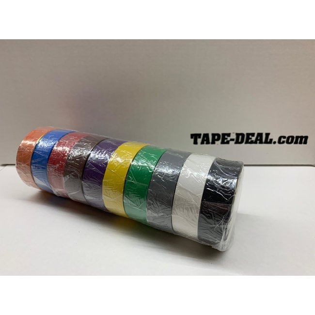 Advance AT7 PVC tape 19mm x 20m Colour Mix