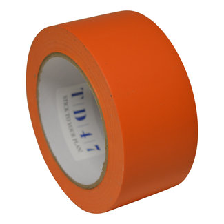 TD47 Products® TD47 PVC Safety Markeringstape 50mm x 33m Oranje