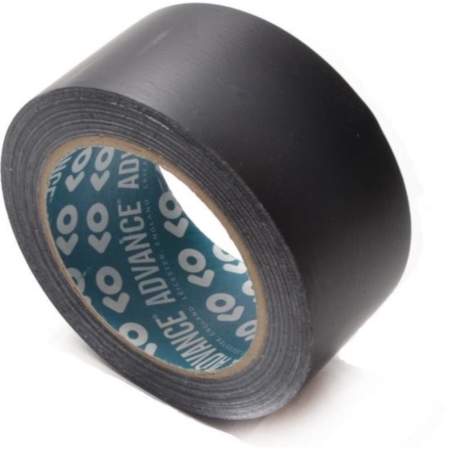 Advance AT8 PVC Markering tape 50mm x 33m Zwart