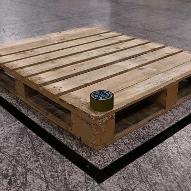 Advance AT8 PVC Markering tape 50mm x 33m Zwart