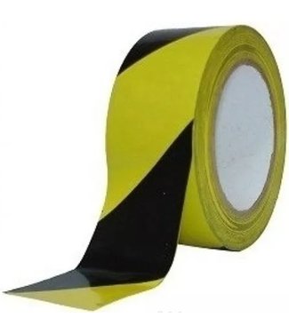 TD47 Products® TD47 Absperrband gelb / schwarz 70mm x 500m