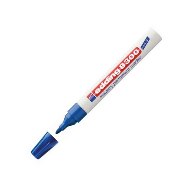 Edding 8300 Industrie Permanent Marker Blau (1,5-3 mm rund)