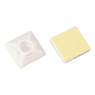 TD47 Products® TD47 Adhesive saddle 28 x 28 mm White