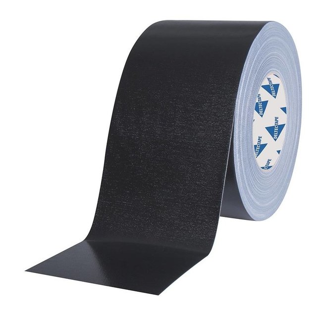 Deltec Gaffa Tape 75mm x 50m Pro Matte Black