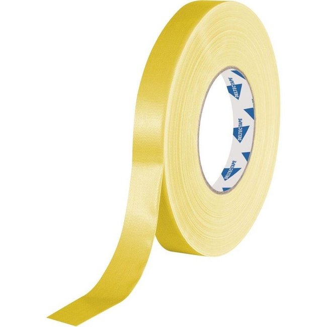 Deltec Gaffa Tape Pro 19mm x 50m Yellow