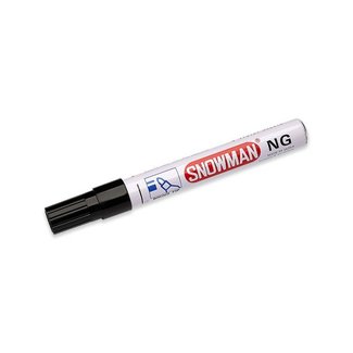 Snowman Schneemann-NG-01 Permanent Marker 1-3mm Schwarz