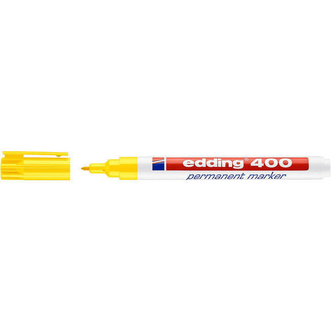 Edding 400 Permanentmarker Yellow (1 mm rund)