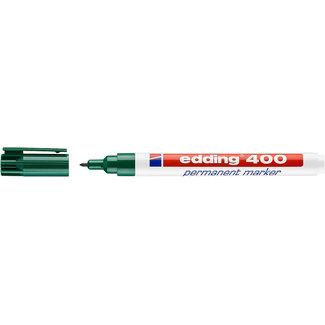 Edding Edding 400 permanent marker Groen (1 mm rond)