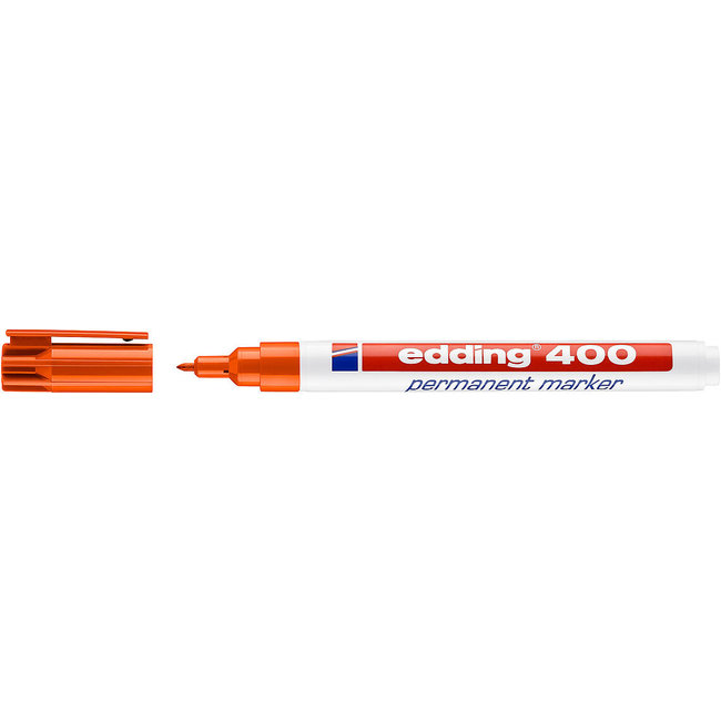 Edding 400 Permanent-Marker Orange (etwa 1 mm)