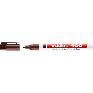 Edding Edding 400 Permanent-Marker Brown (ca. 1 mm)