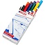 Edding 400 Permanent-Marker Bereich (etwa 1 mm)