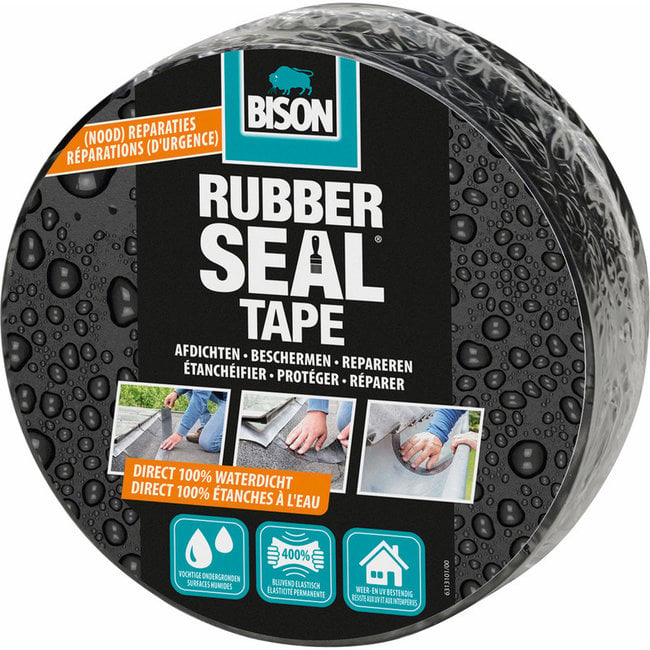 Bison Rubber Seal Tape 75mm x 5m