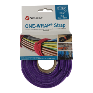 Velcro Liant de câble Velcro® One-Wrap® velcro 20mm x 150mm violet