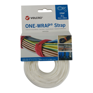 Velcro VelcroÂ® ONE WRAPÂ® Klettkabelbinder 20 mm x 150 mm Weiß