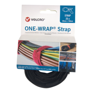 Velcro Velcro® ONE-WRAP® klittenband kabelbinder 20mm x 330mm Zwart