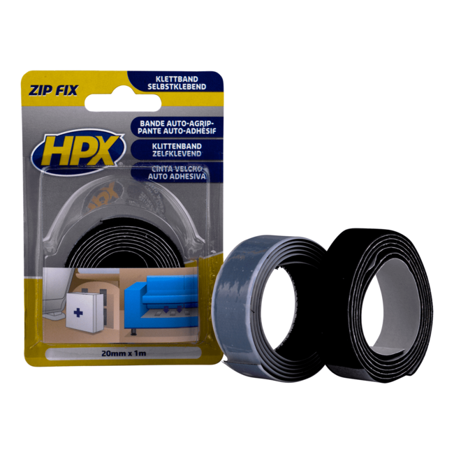 HPX Zip Fix Klittenband 20mm x 1m