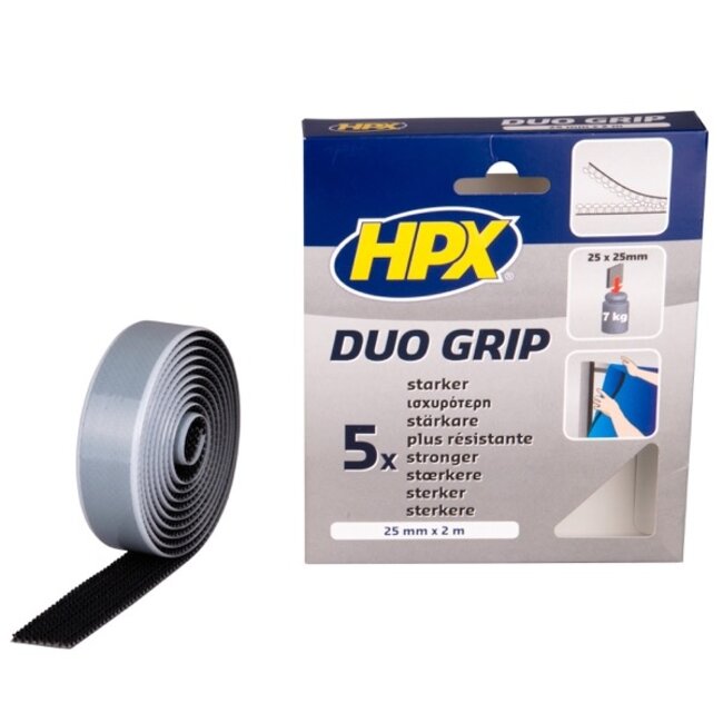 HPX Duo Grip klikbevestiging 25mm x 2m