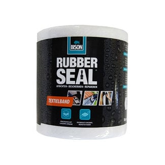 Bison Bison Rubber Seal Textielband 100mm x 10m