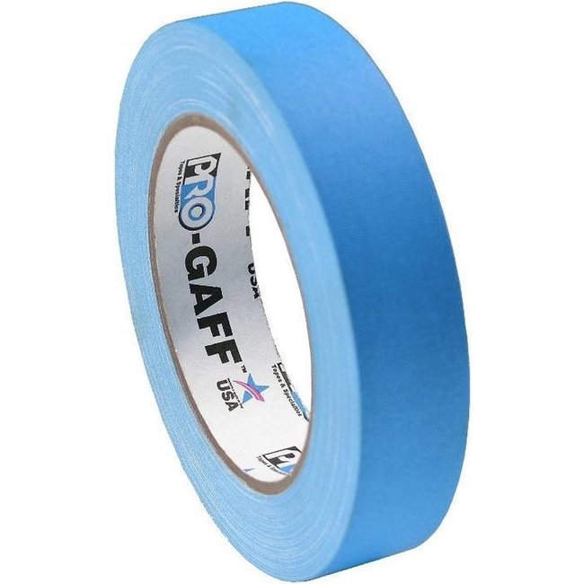 Pro-Gaff neon gaffa tape 24mm x 22,8m Blauw