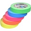 PRO-GAFF NEON GAFFA TAPE DE 24MM X 22.8M Mélange de couleurs